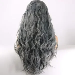 Accessories | 24 Dark Grey Lace Front Wavy Wig Nwt | Poshmark display picture 1